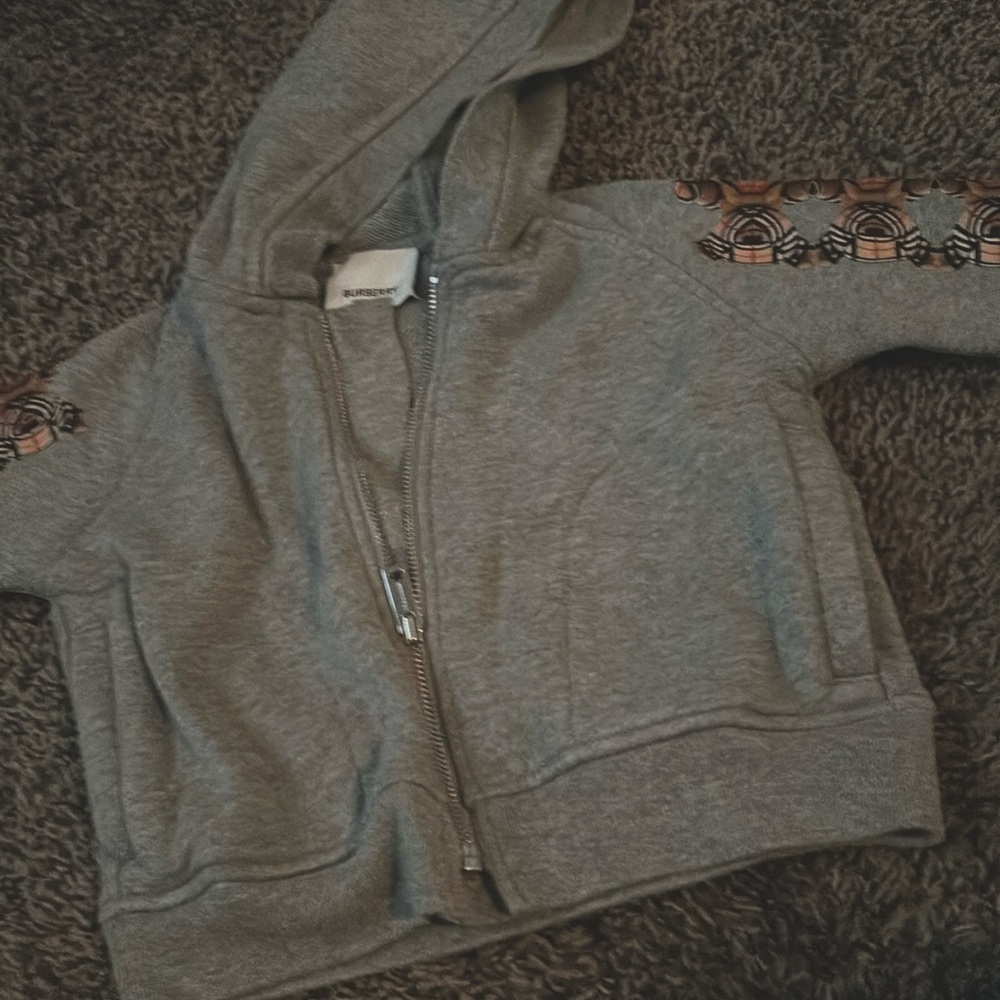 Infant Burberry hoodie
